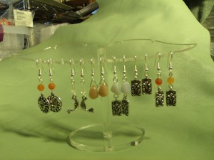 Assorted earrings