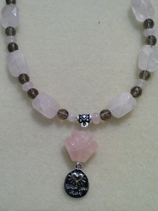 Rose and Smokey Quartz